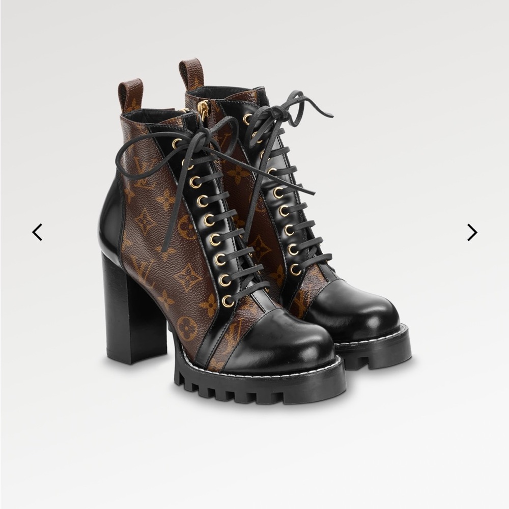 Authentic LV booties